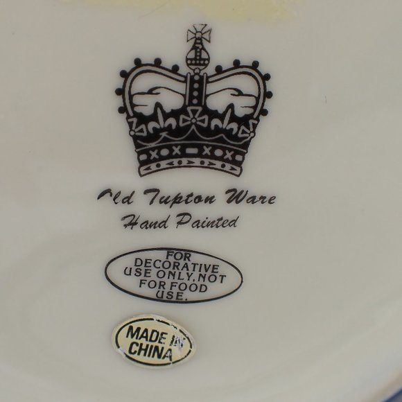 OLD TUPTON WARE/Summer Bouquet Vintage Pitcher/Vase. - Picture 11 of 11